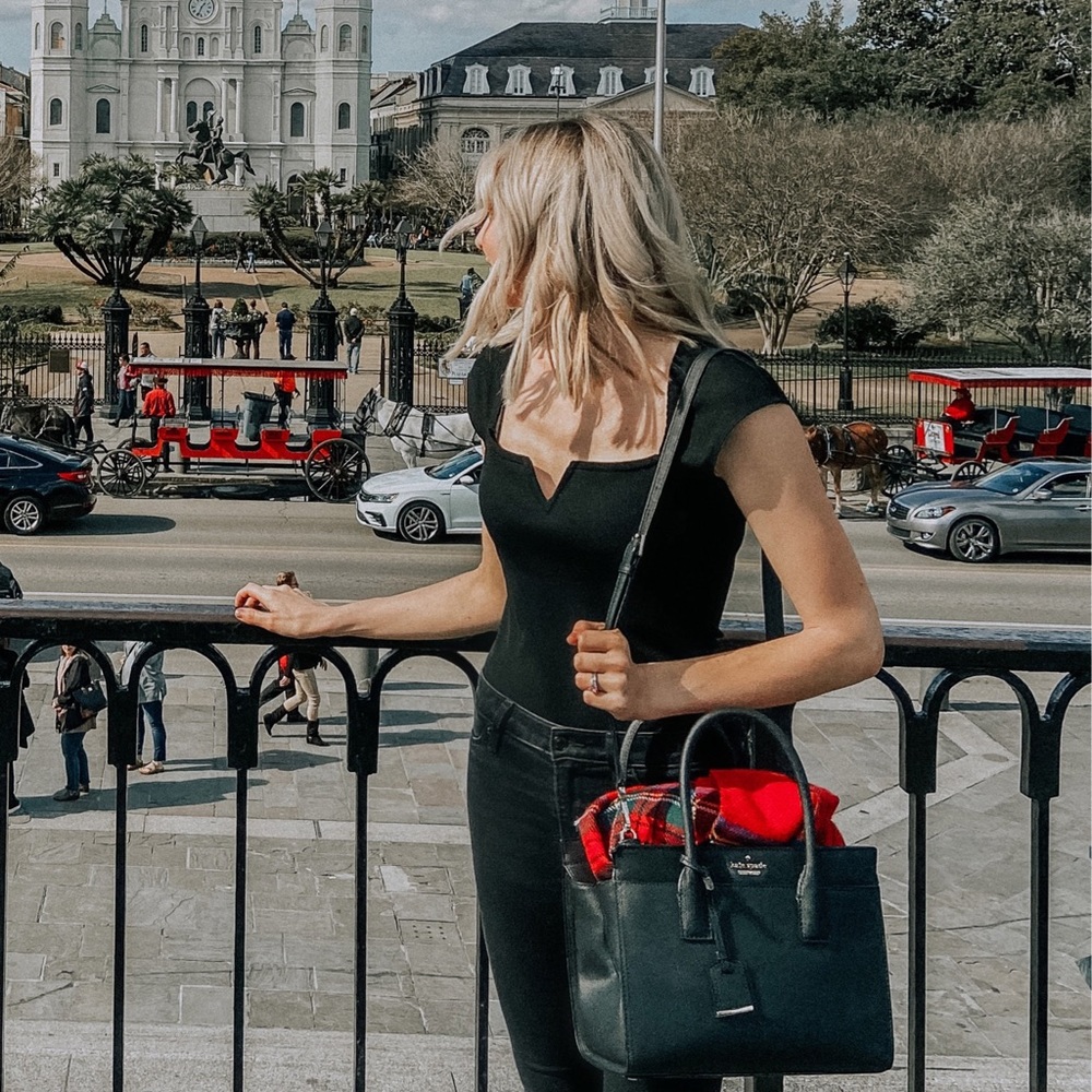 Black Kate Spade bag